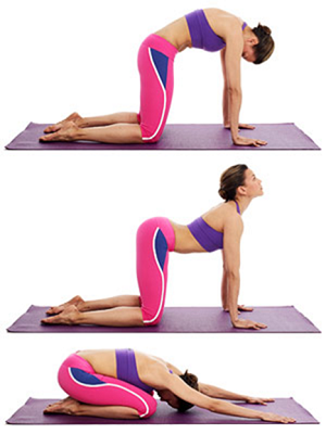 Marjaryasana Marjaryasana