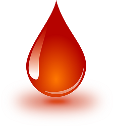 Blood drop