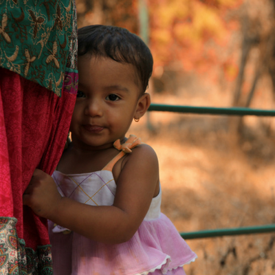 Shy kid