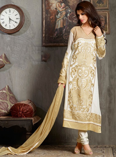 white and gold