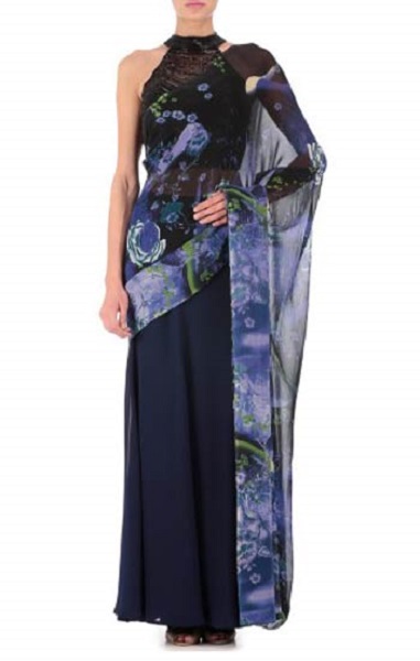pleatlessSaree