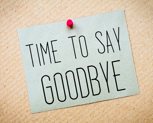 Good bye