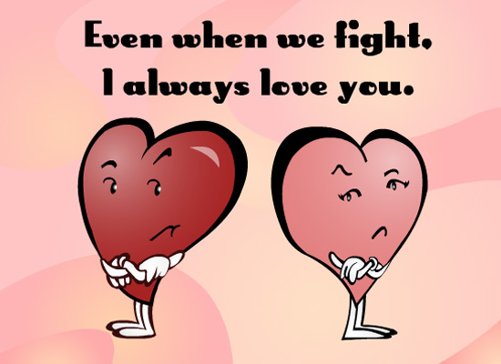 Love fight
