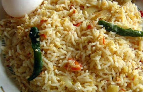 Egg pulav Egg pulav