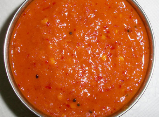 Onion chutney Onion chutney