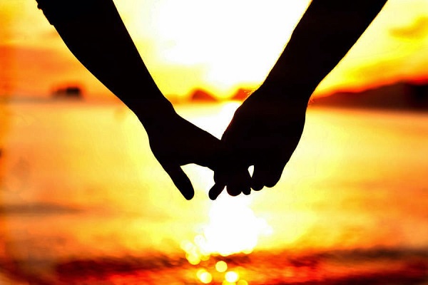 Hands together