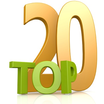 Top twenty Top twenty